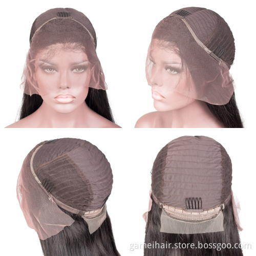 Best Hd Closure Lace Human Hair Wig Body Wave Transparent Lace Front Wig Brazilian Human Hair Full 360 Wig For Black Women
